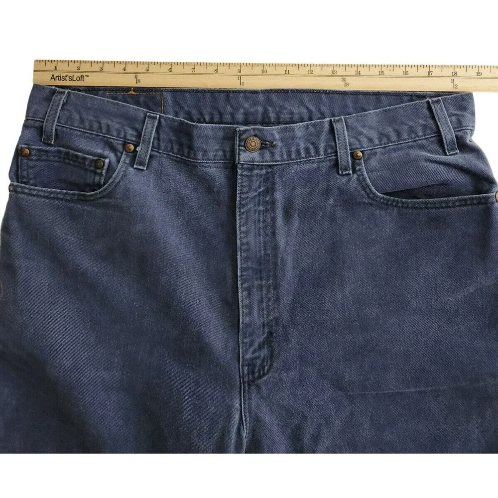 Vintage Levi's 540 Jeans Men's 38x32 (Fits 37x31) Gray‎ Denim Relaxed USA Y2K